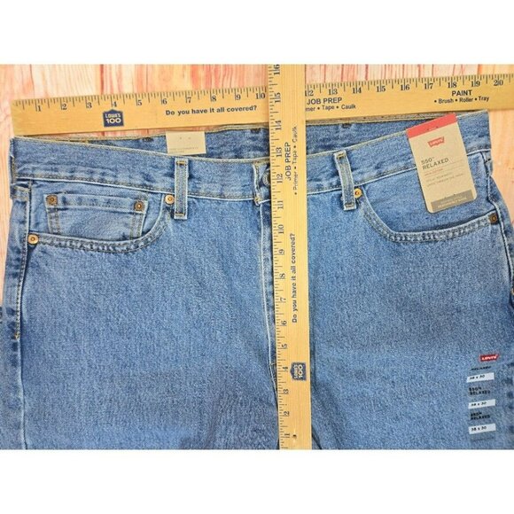 Levis Mens 550 Relaxed Fit Jeans 38x30 Blue Denim NWT - Picture 9 of 9